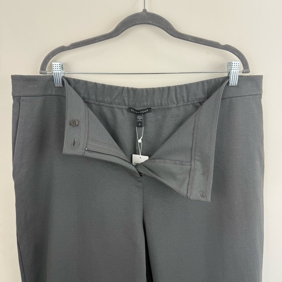 Eileen Fisher Slate Gray Slouchy Ankle Pants Size 1X NWT - Picture 7 of 15